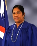 TRADITIONAL RIGHTS COURT CHIEF JUDGE GRACE LEBAN
